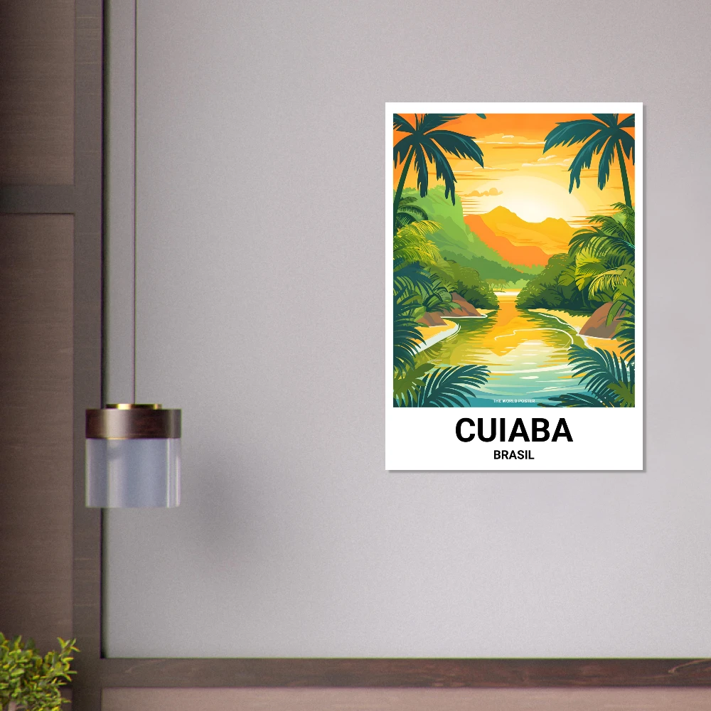 Affiche CUIABÁ - Image 6 of 6