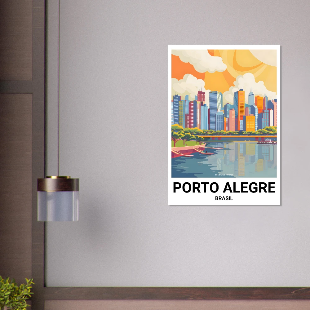Affiche PORTO ALEGRE - Image 6 of 6