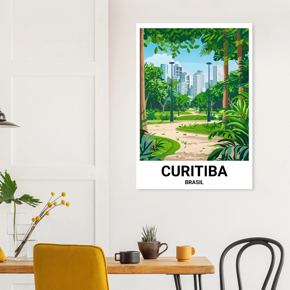 Affiche CURITIBA - Image 2 of 6