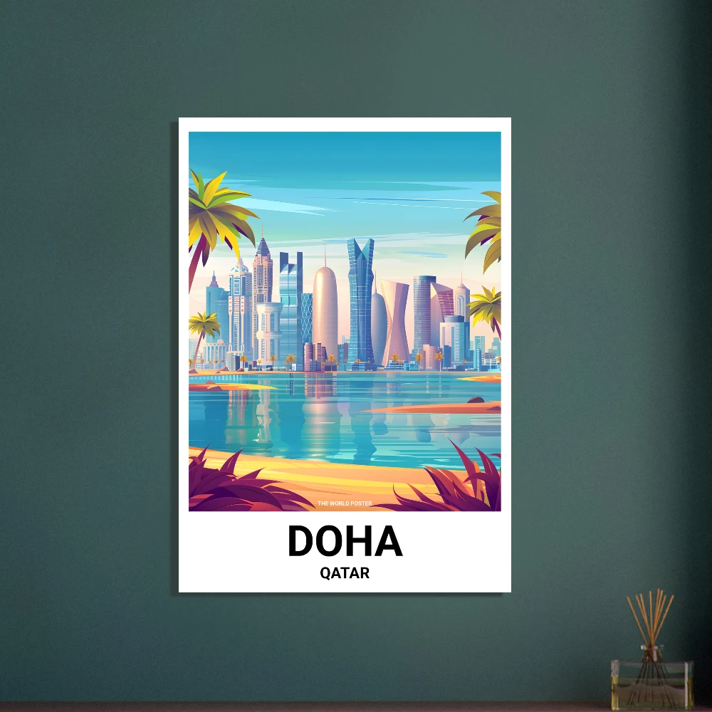 Affiche DOHA - Image 4 of 6
