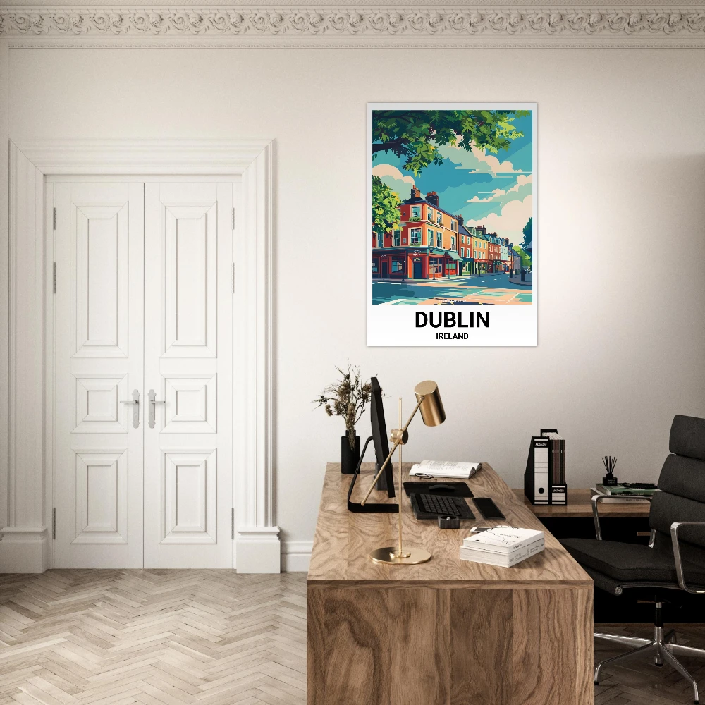 Affiche DUBLIN - Image 2 of 6