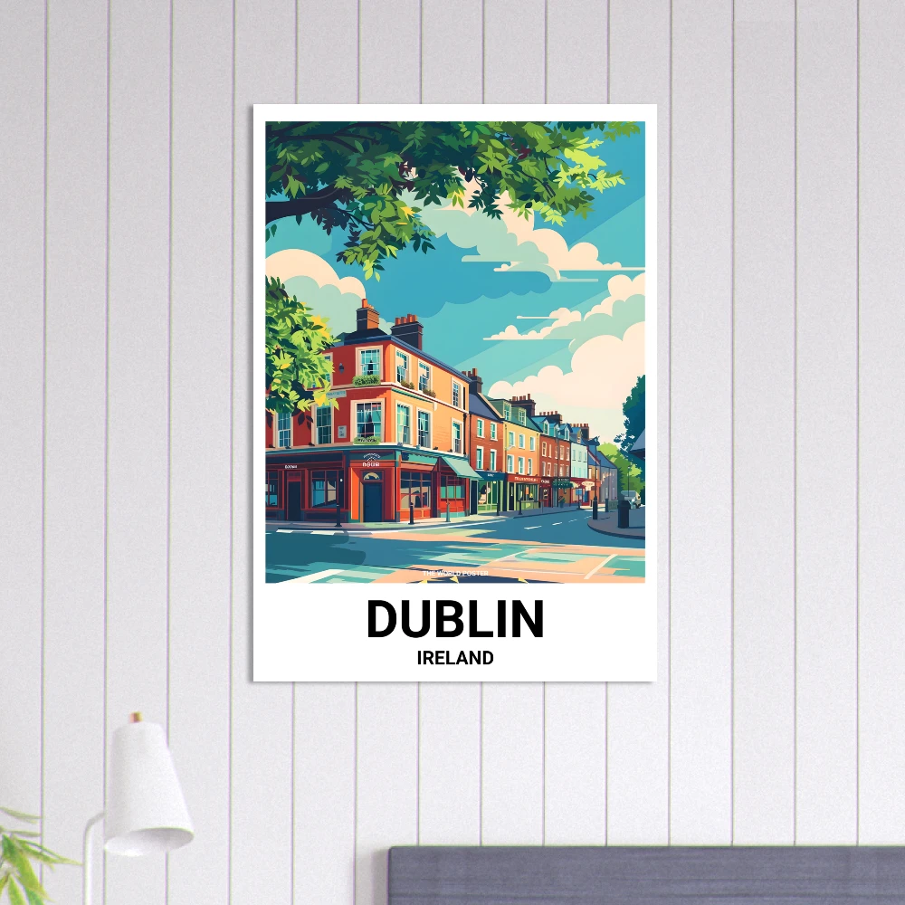 Affiche DUBLIN - Image 4 of 6