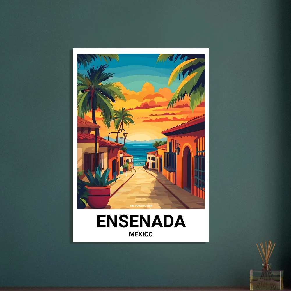 Affiche ENSENADA - Image 6 of 6