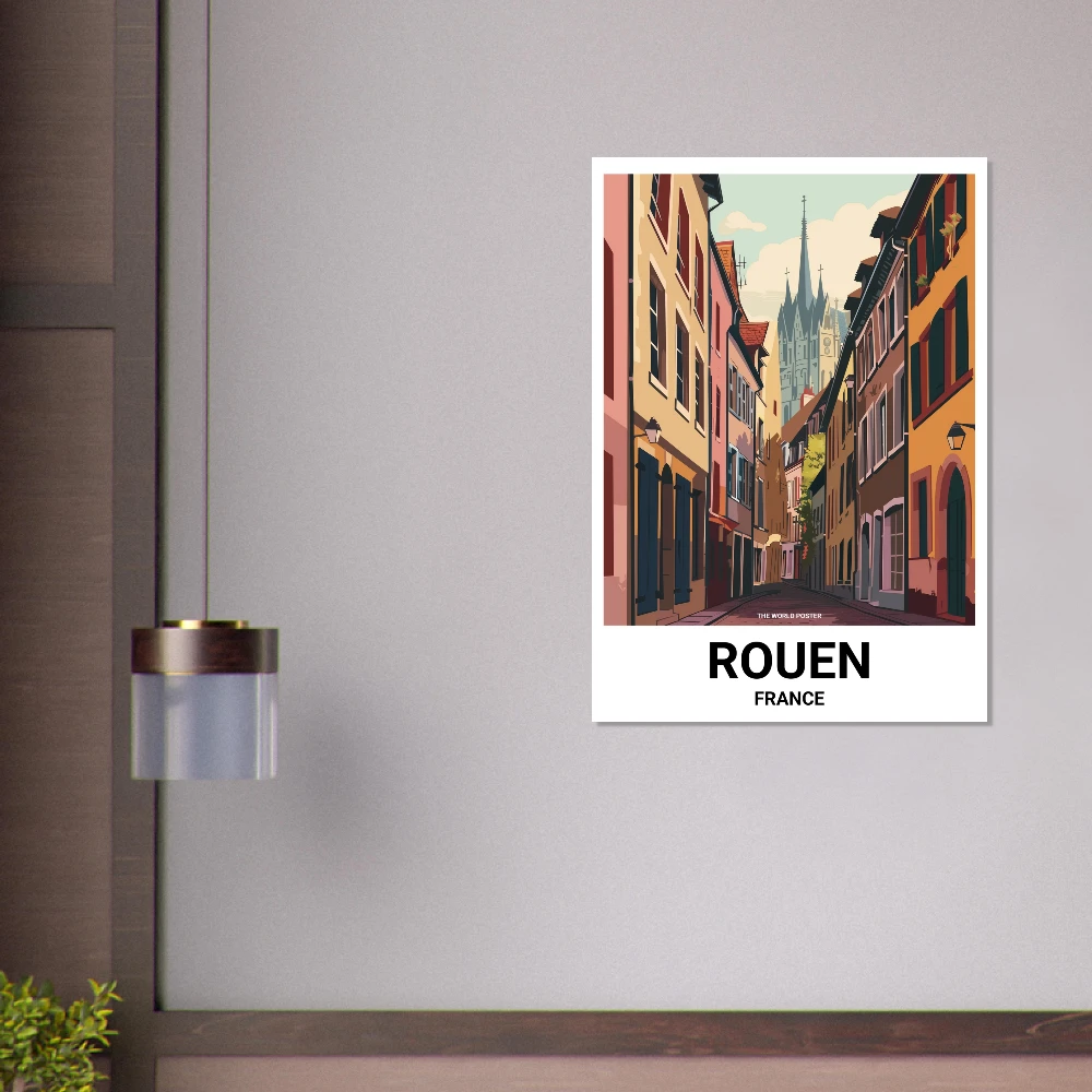 Affiche ROUEN - Image 4 of 6