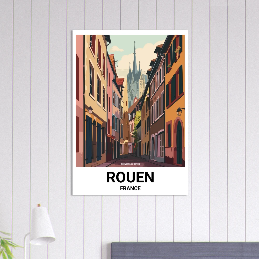 Affiche ROUEN - Image 5 of 6