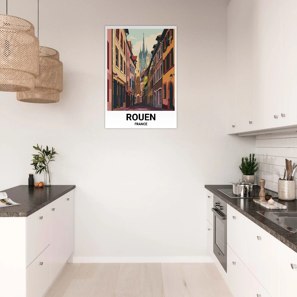 Affiche ROUEN - Image 6 of 6