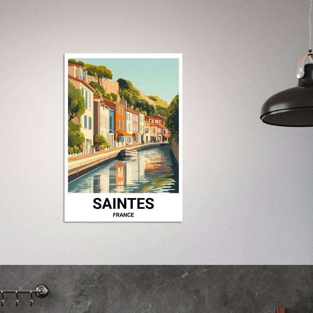 Affiche SAINTES - Image 2 of 6