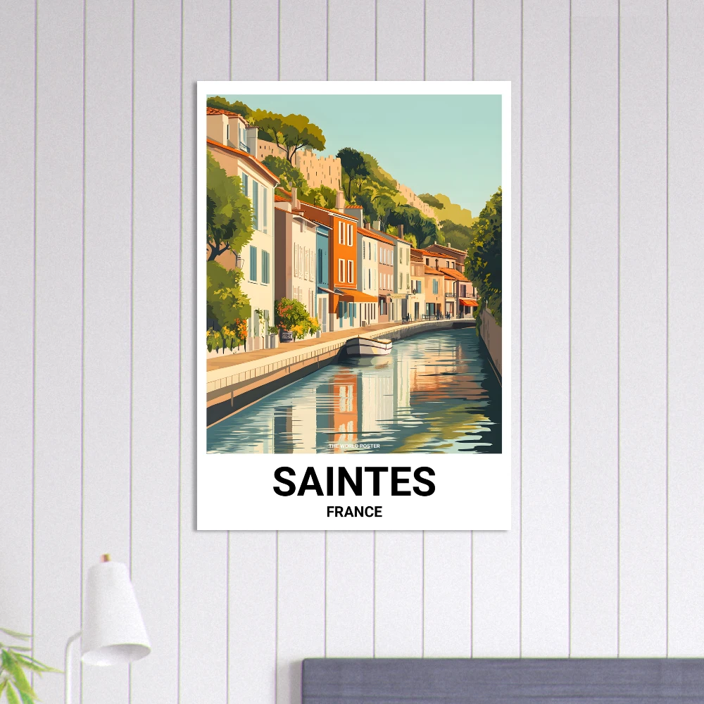 Affiche SAINTES - Image 4 of 6
