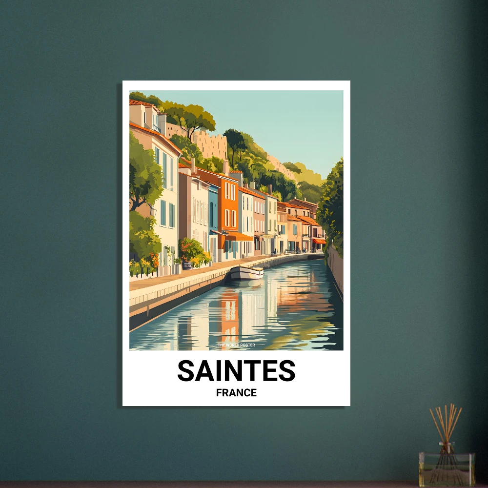 Affiche SAINTES - Image 5 of 6