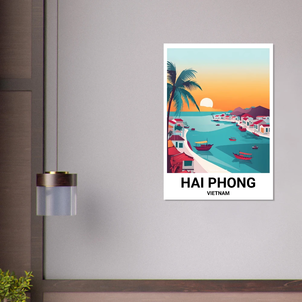 Affiche HAI PHONG - Image 6 of 6