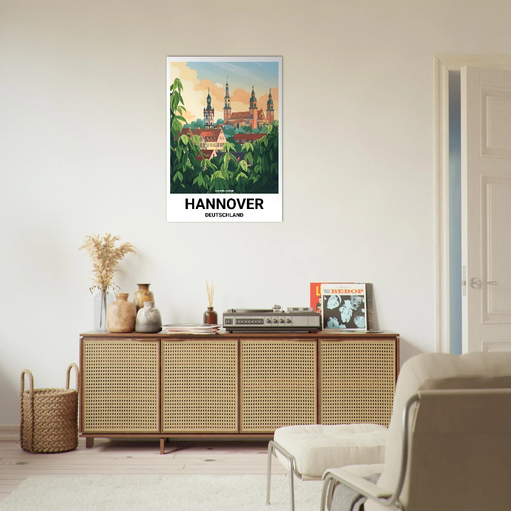 Affiche HANOVRE - Image 2 of 6