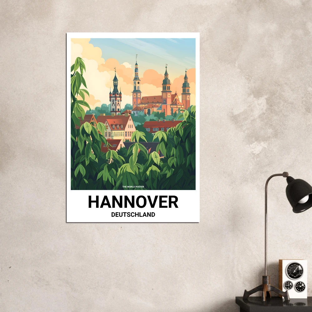 Affiche HANOVRE - Image 3 of 6