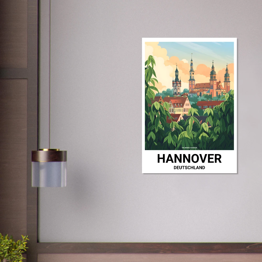 Affiche HANOVRE - Image 5 of 6