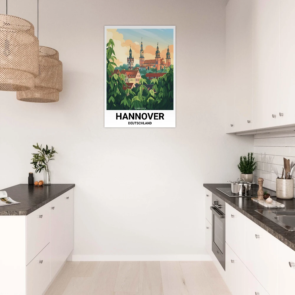 Affiche HANOVRE - Image 6 of 6