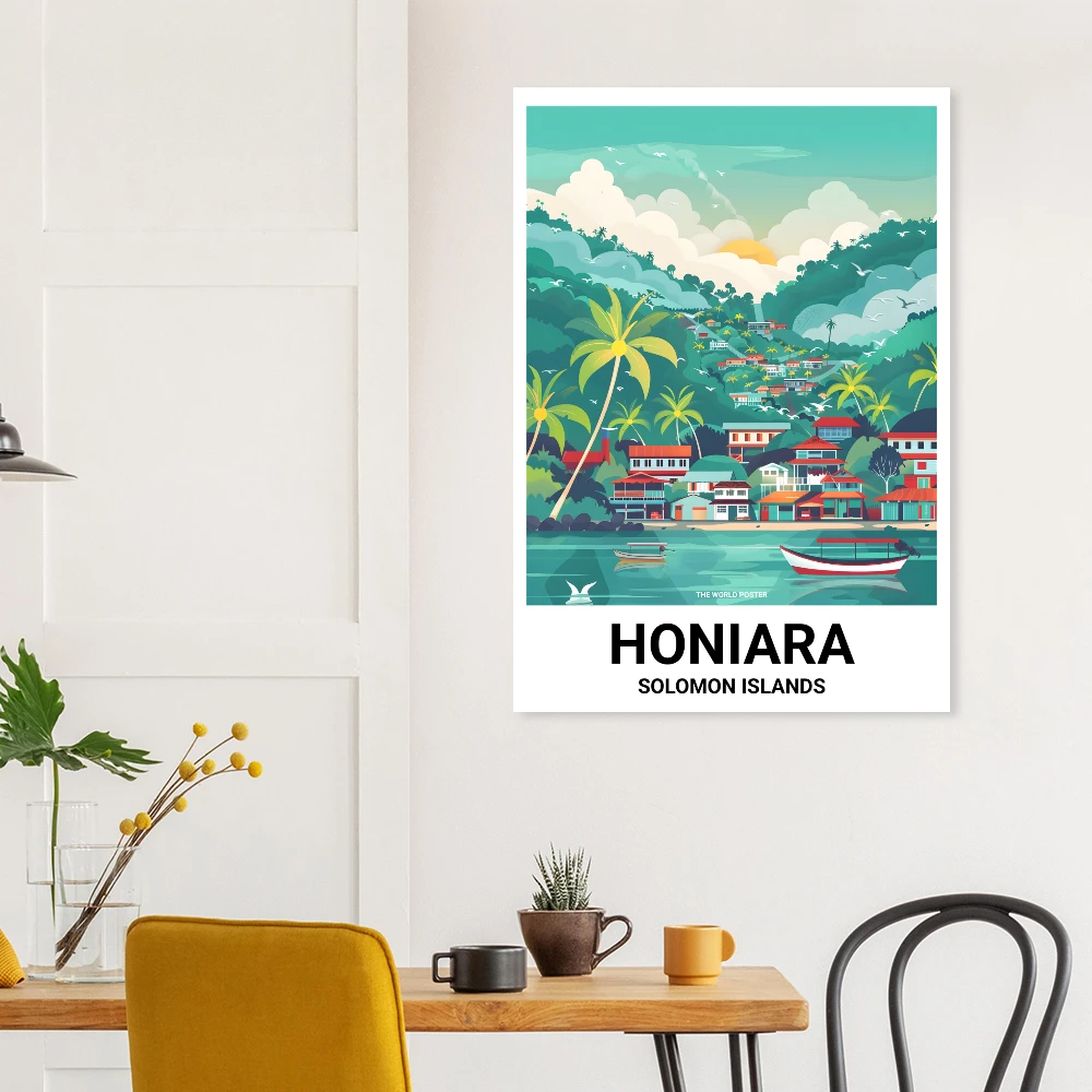 Affiche HONIARA - Image 4 of 6