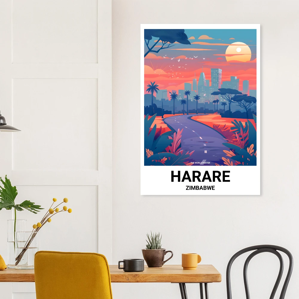 Affiche HARARE - Image 2 of 6
