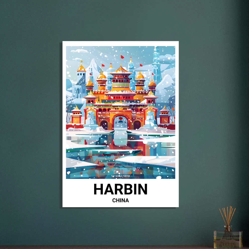 Affiche HARBIN - Image 6 of 6