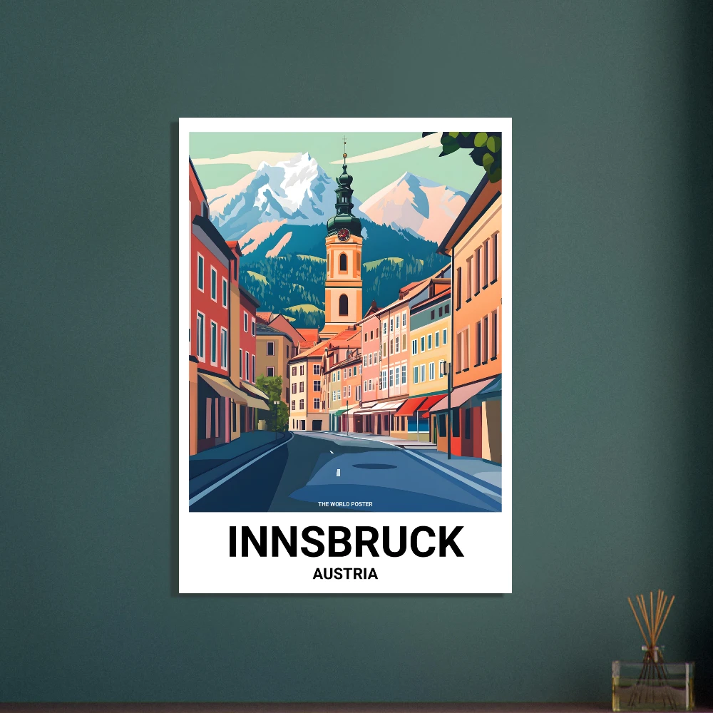 Affiche INNSBRUCK - Image 2 of 6