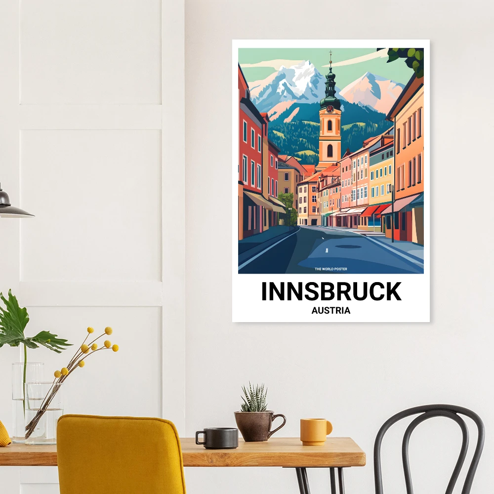 Affiche INNSBRUCK - Image 3 of 6