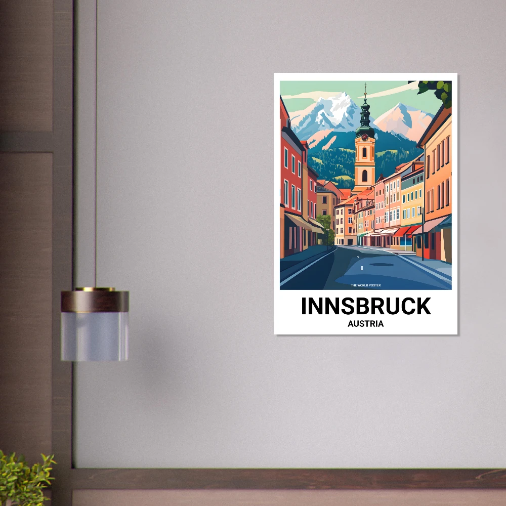 Affiche INNSBRUCK - Image 4 of 6