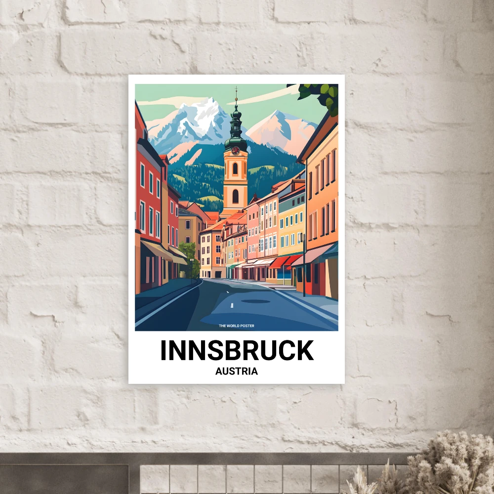 Affiche INNSBRUCK - Image 6 of 6