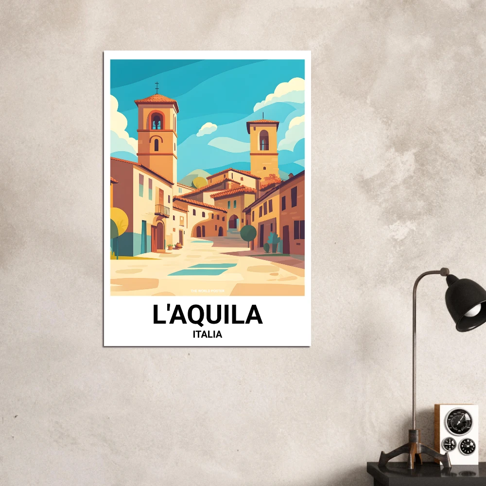 Affiche L'AQUILA - Image 3 of 6