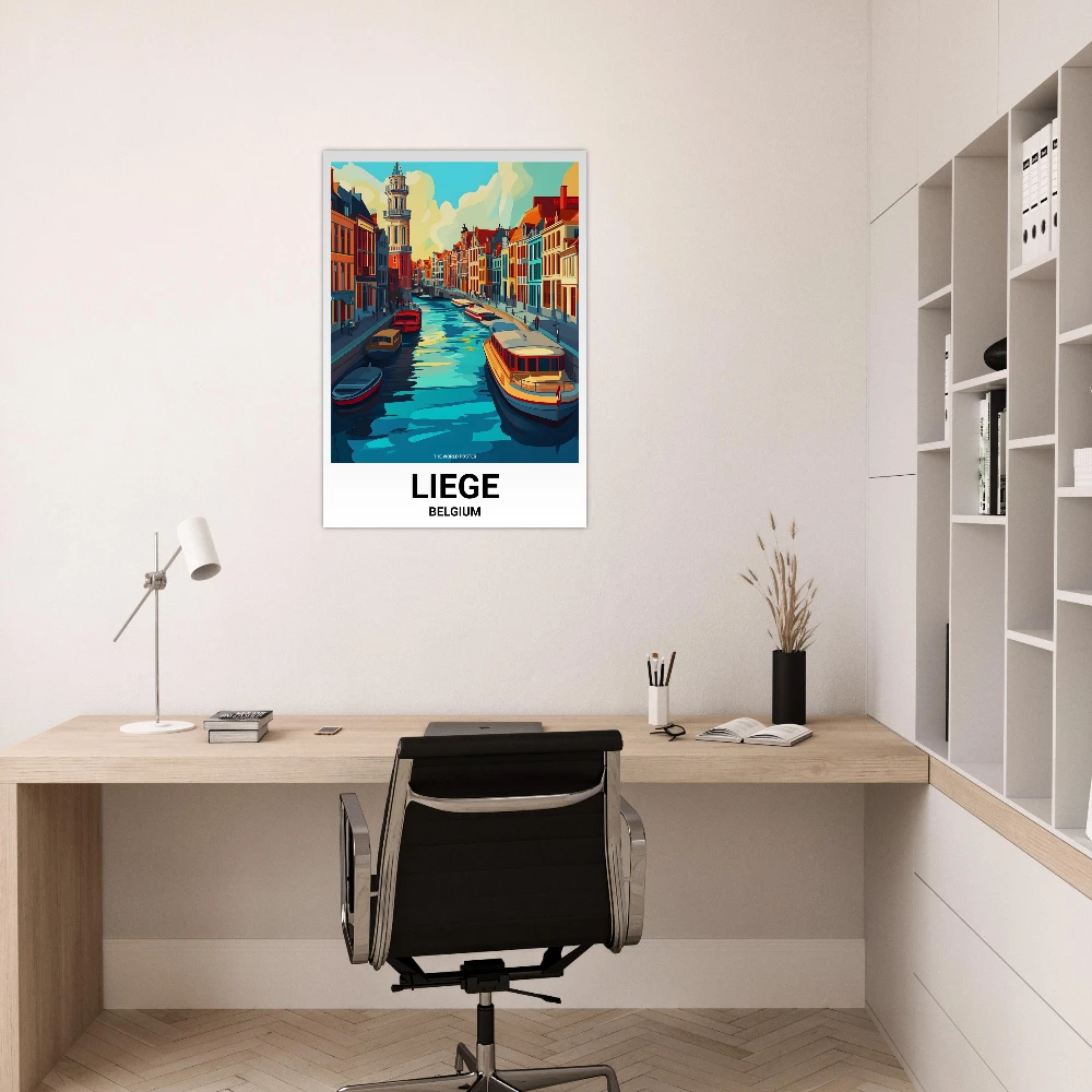 Affiche LIÈGE - Image 2 of 6