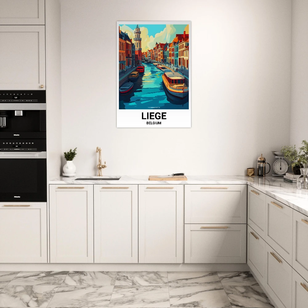 Affiche LIÈGE - Image 5 of 6
