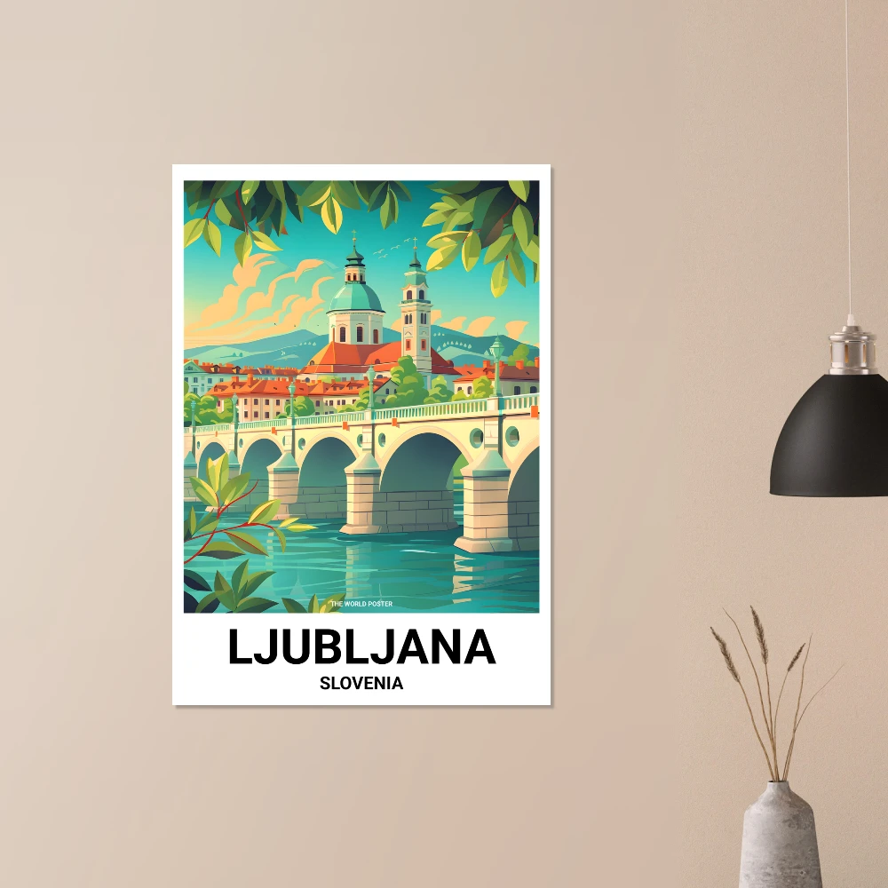 Affiche LJUBLJANA - Image 4 of 6