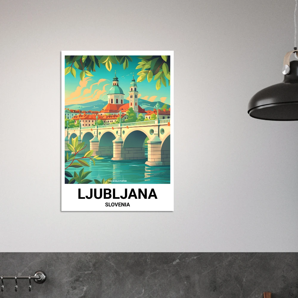 Affiche LJUBLJANA - Image 5 of 6