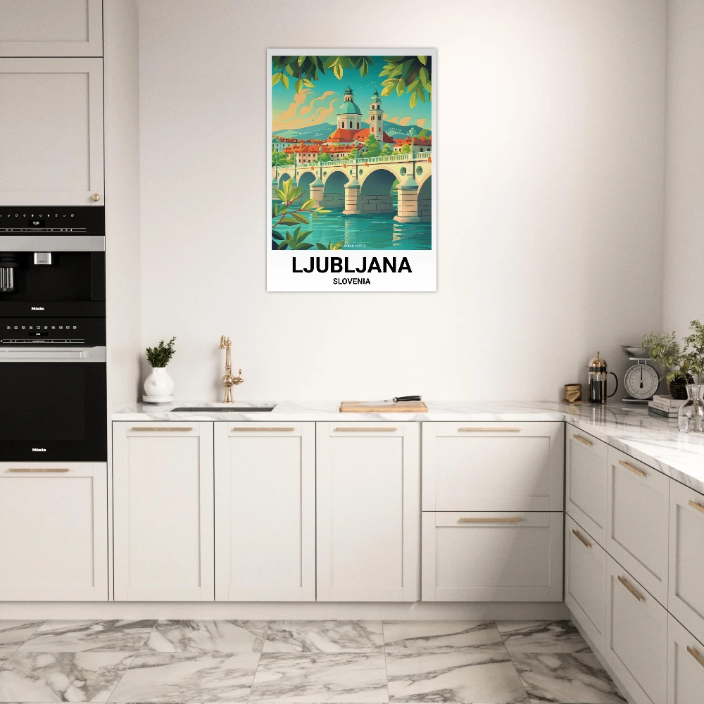 Affiche LJUBLJANA - Image 6 of 6
