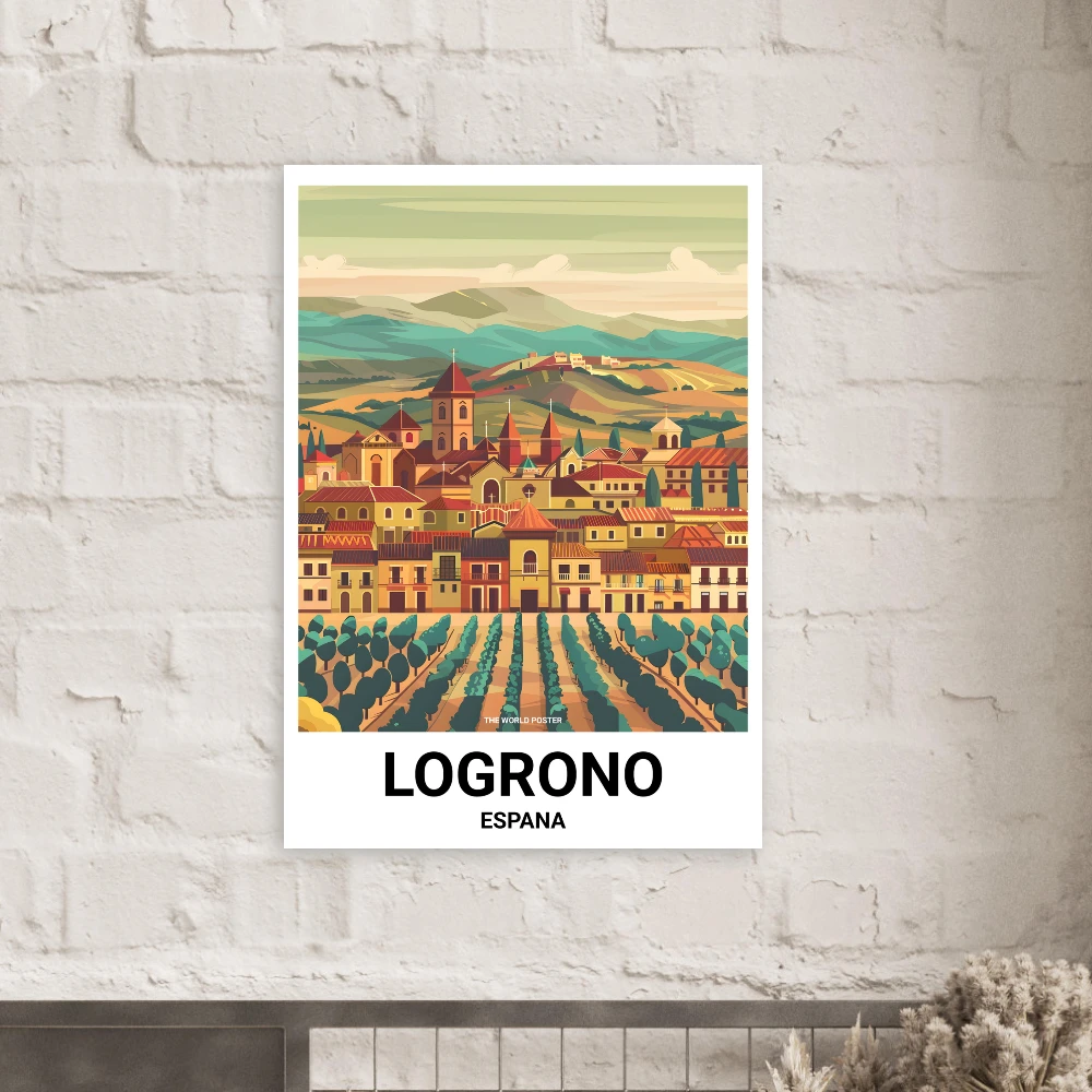 Affiche LOGROÑO - Image 6 of 6