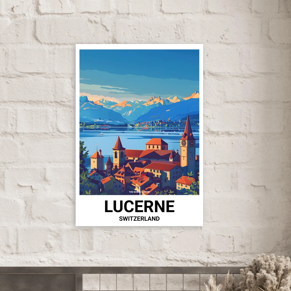 Affiche LUCERNE - Image 2 of 6
