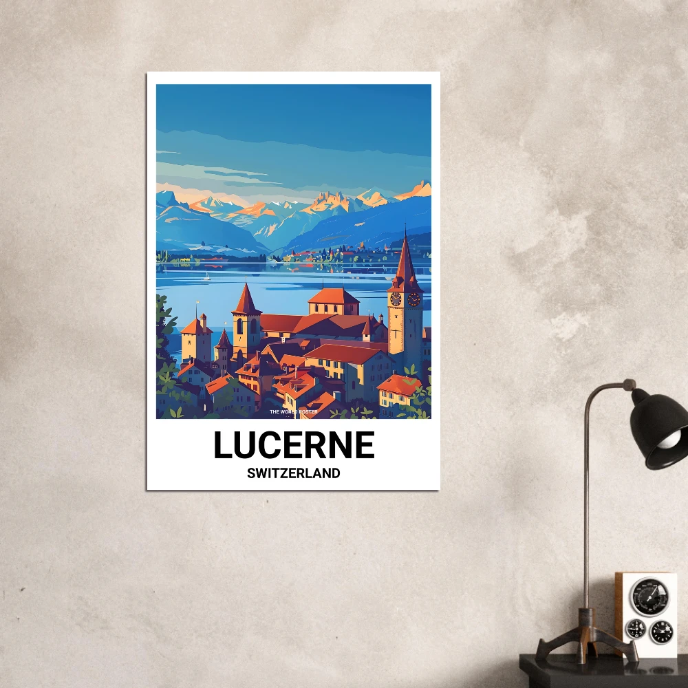 Affiche LUCERNE - Image 5 of 6