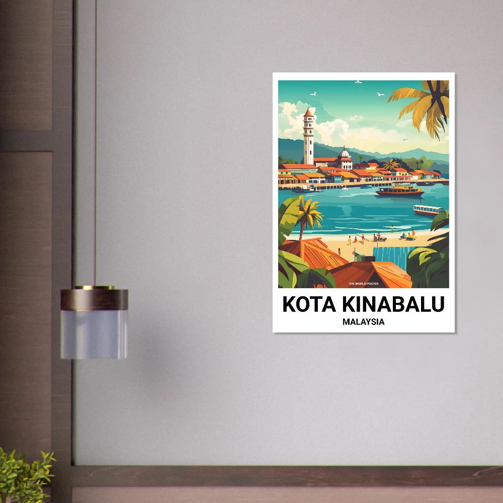 Affiche KOTA KINABALU - Image 2 of 6