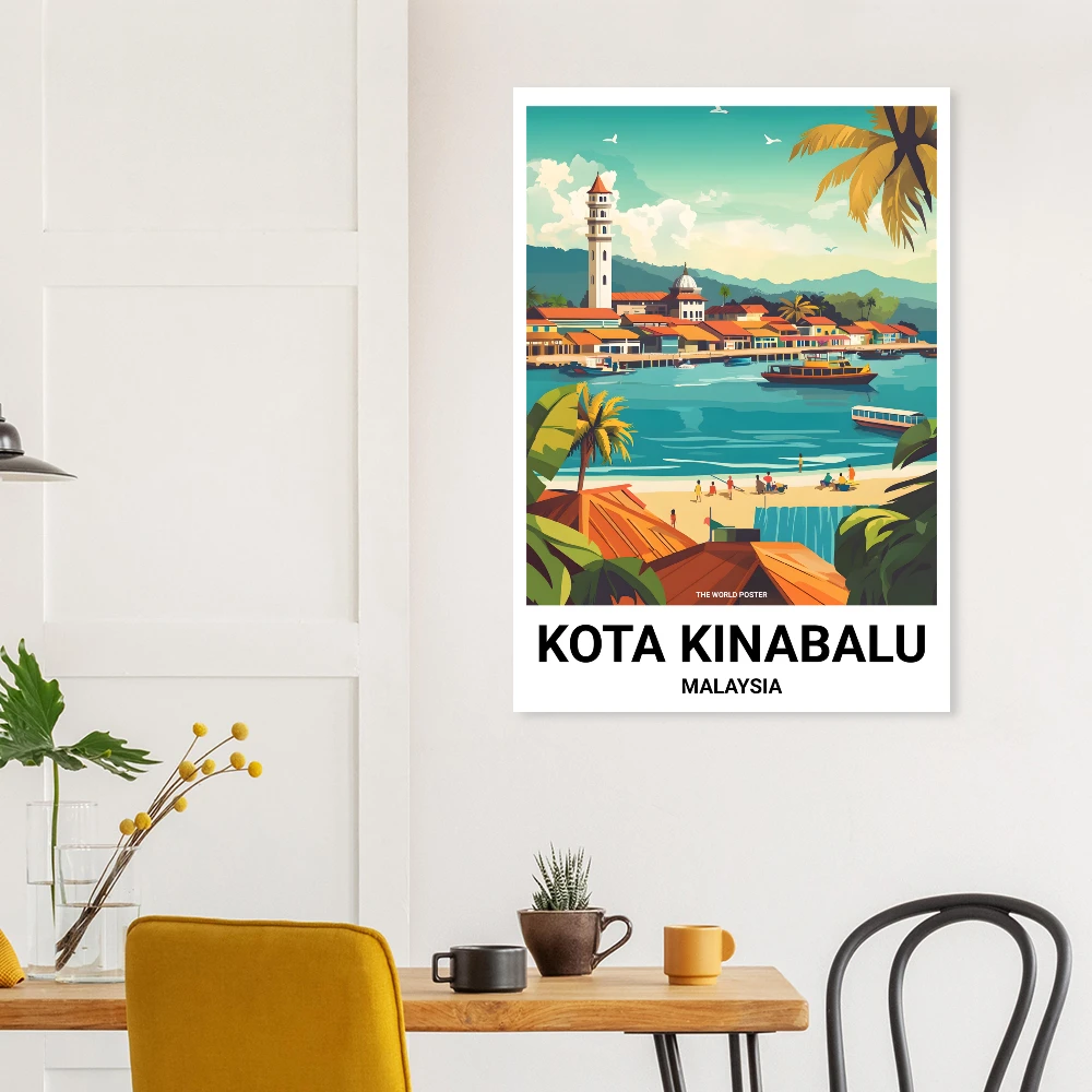 Affiche KOTA KINABALU - Image 4 of 6