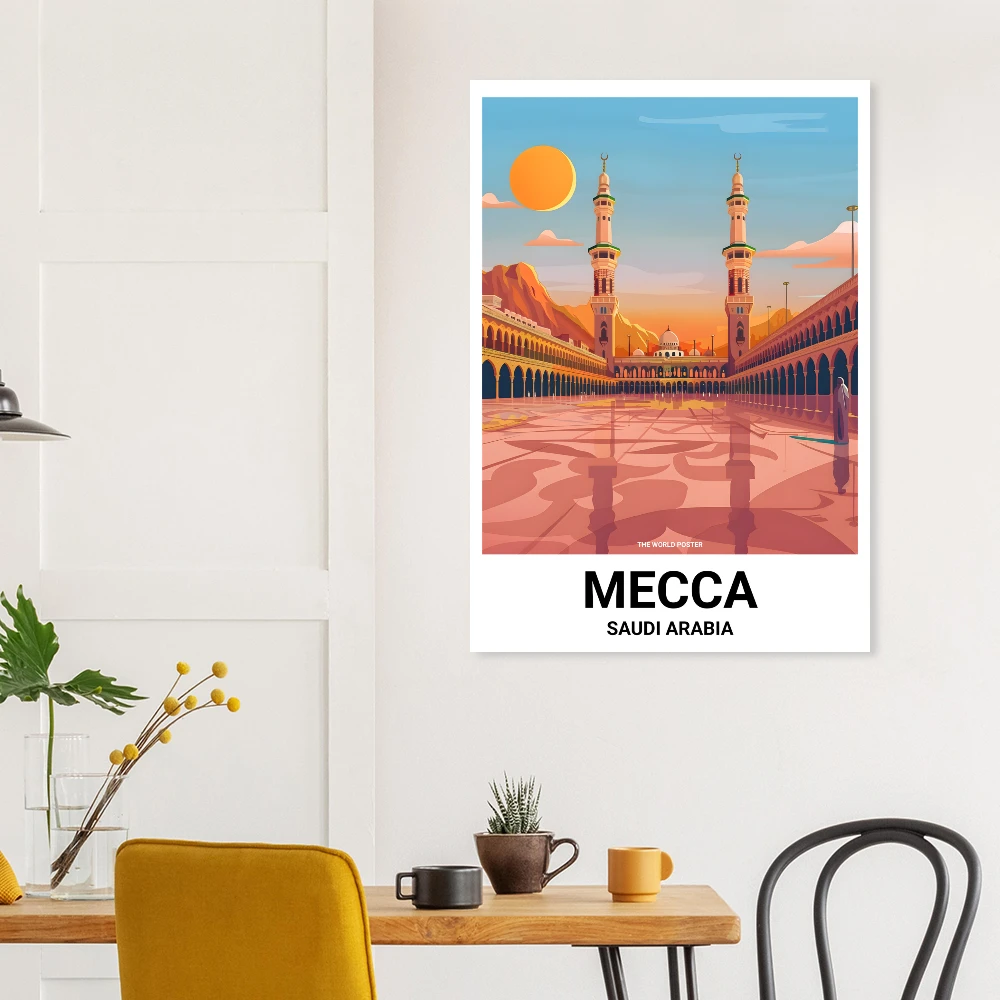 Affiche LA MECQUE - Image 3 of 6
