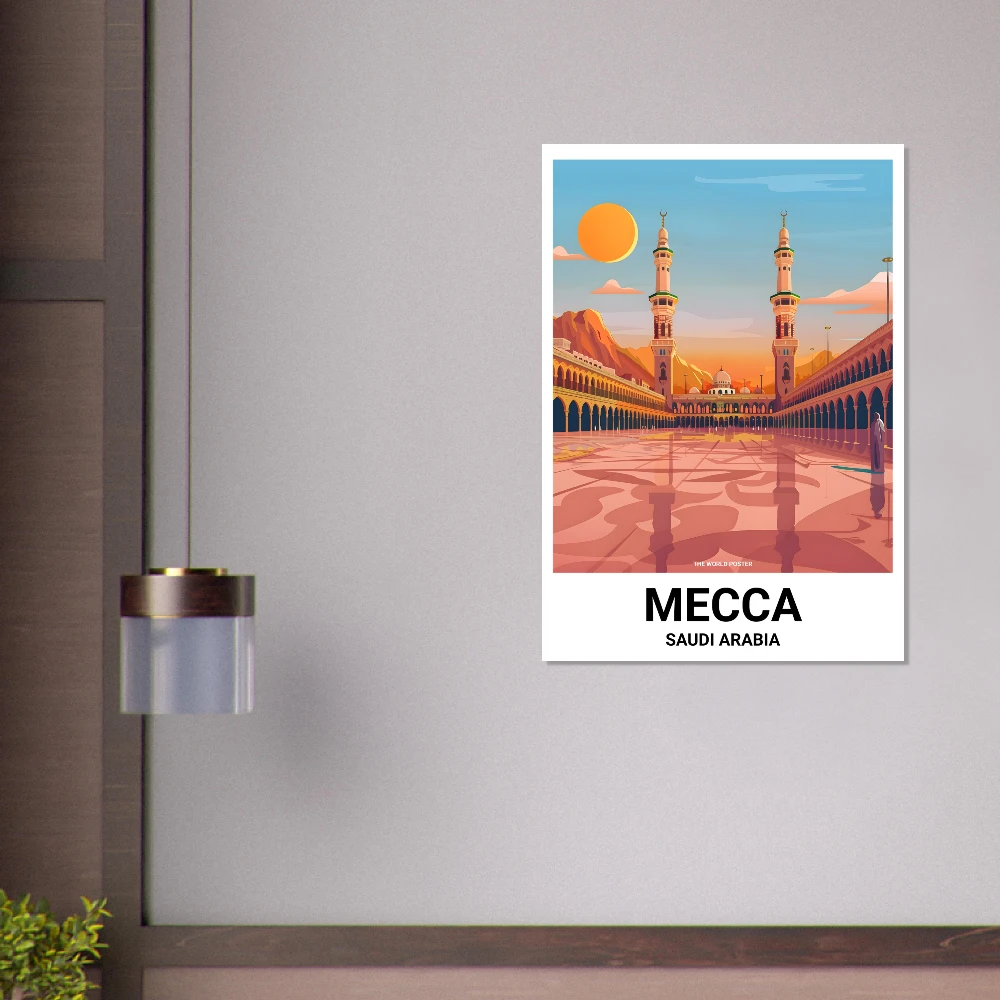 Affiche LA MECQUE - Image 5 of 6