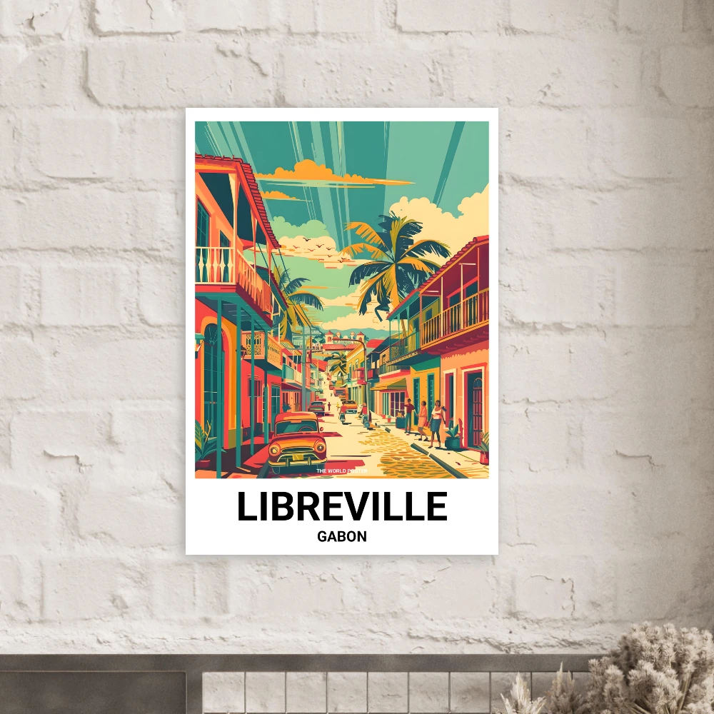 Affiche LIBREVILLE - Image 3 of 6