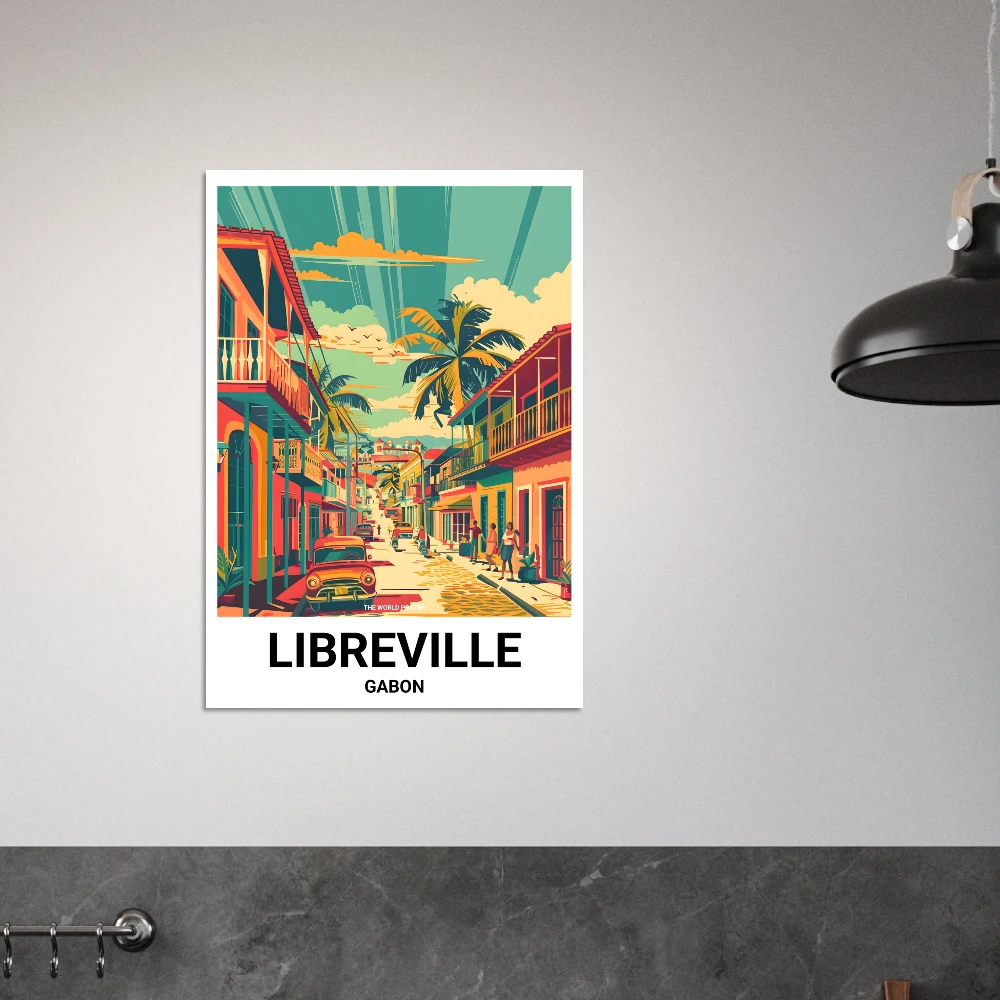 Affiche LIBREVILLE - Image 5 of 6