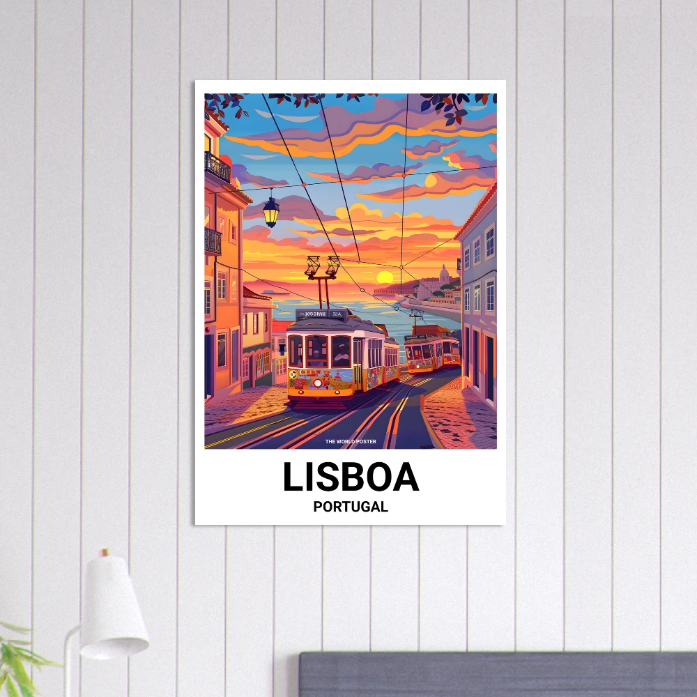Affiche LISBONNE - Image 2 of 6