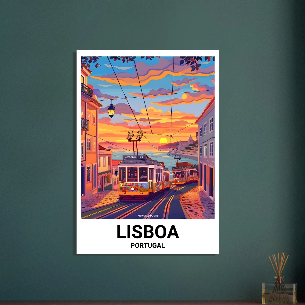 Affiche LISBONNE - Image 3 of 6