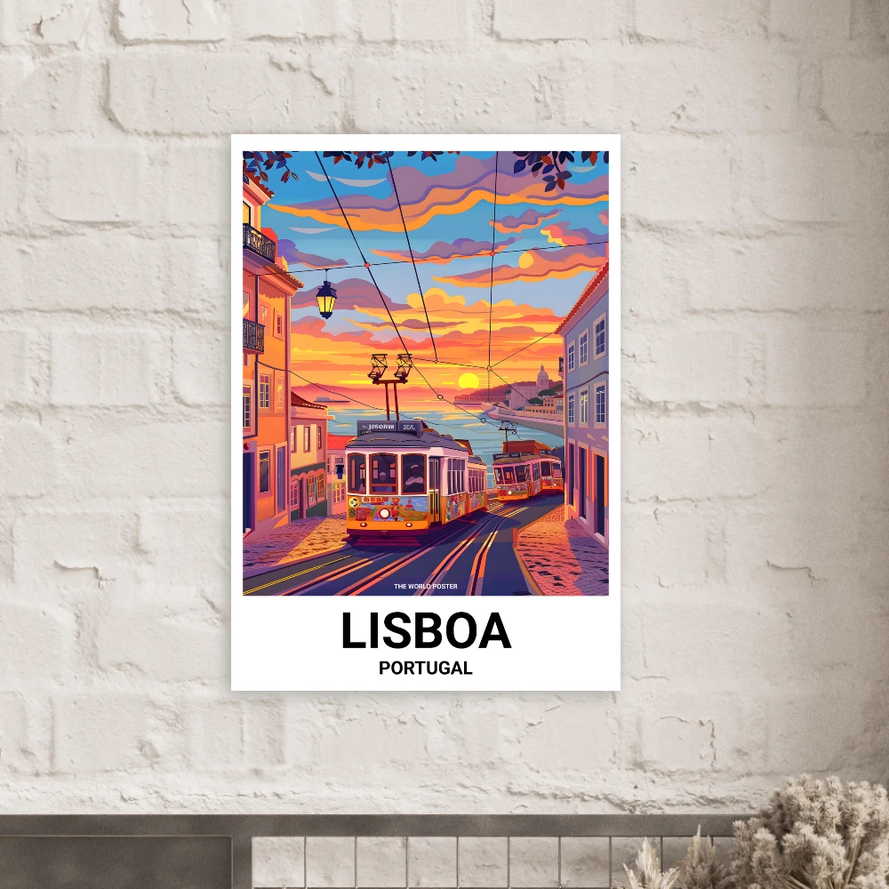 Affiche LISBONNE - Image 5 of 6