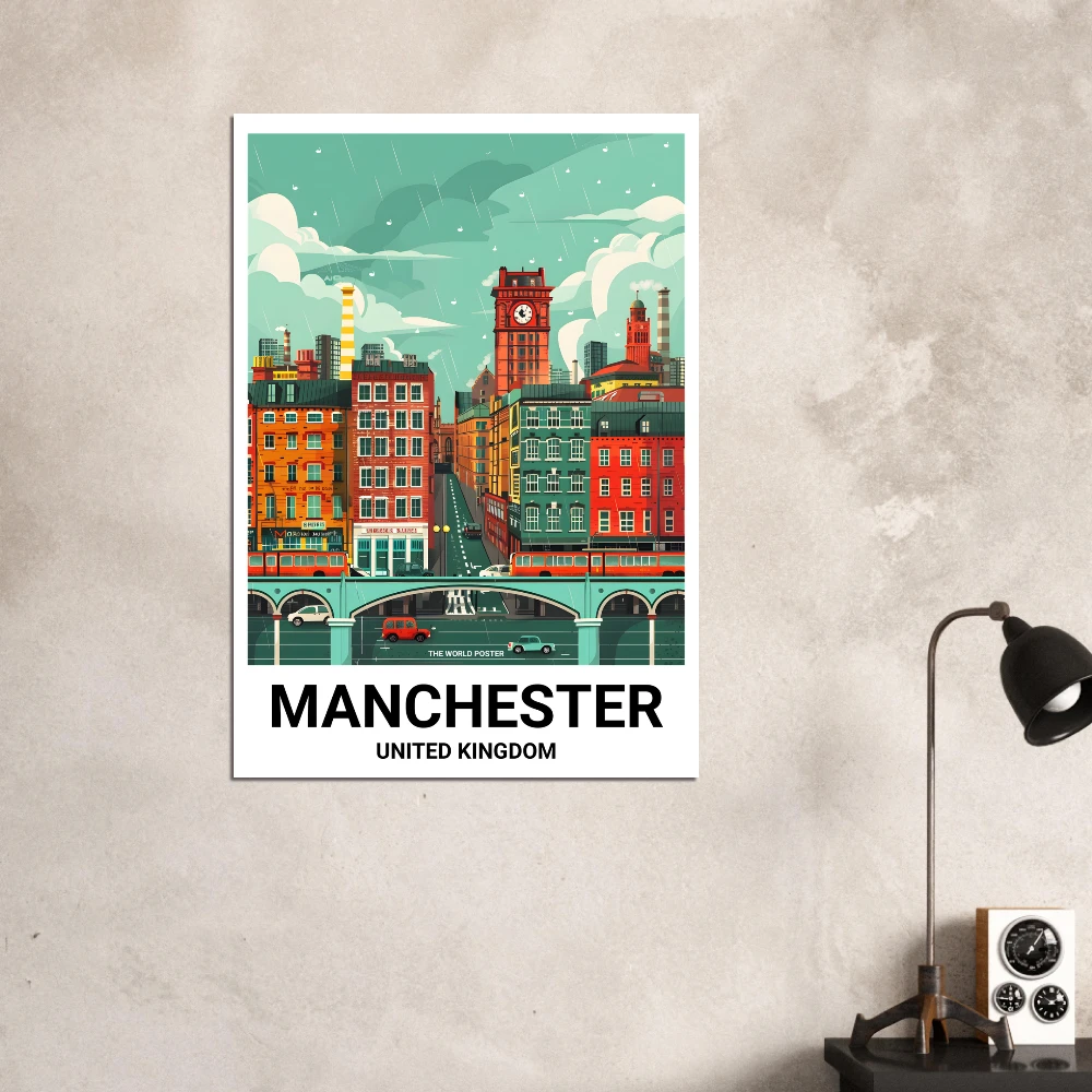 Affiche MANCHESTER - Image 5 of 6