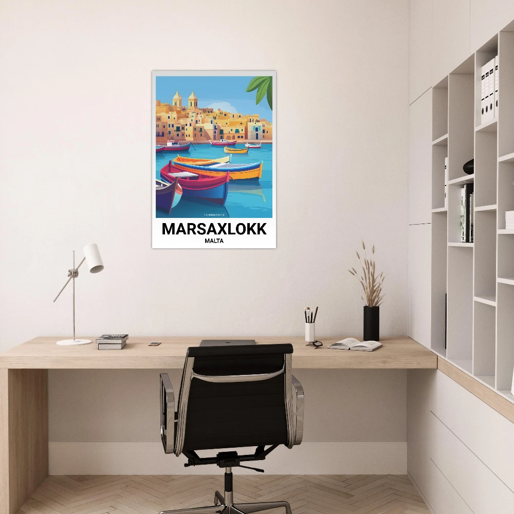 Affiche MARSAXLOKK - Image 3 of 6
