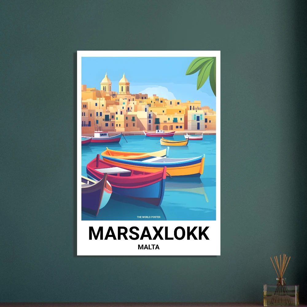 Affiche MARSAXLOKK - Image 6 of 6