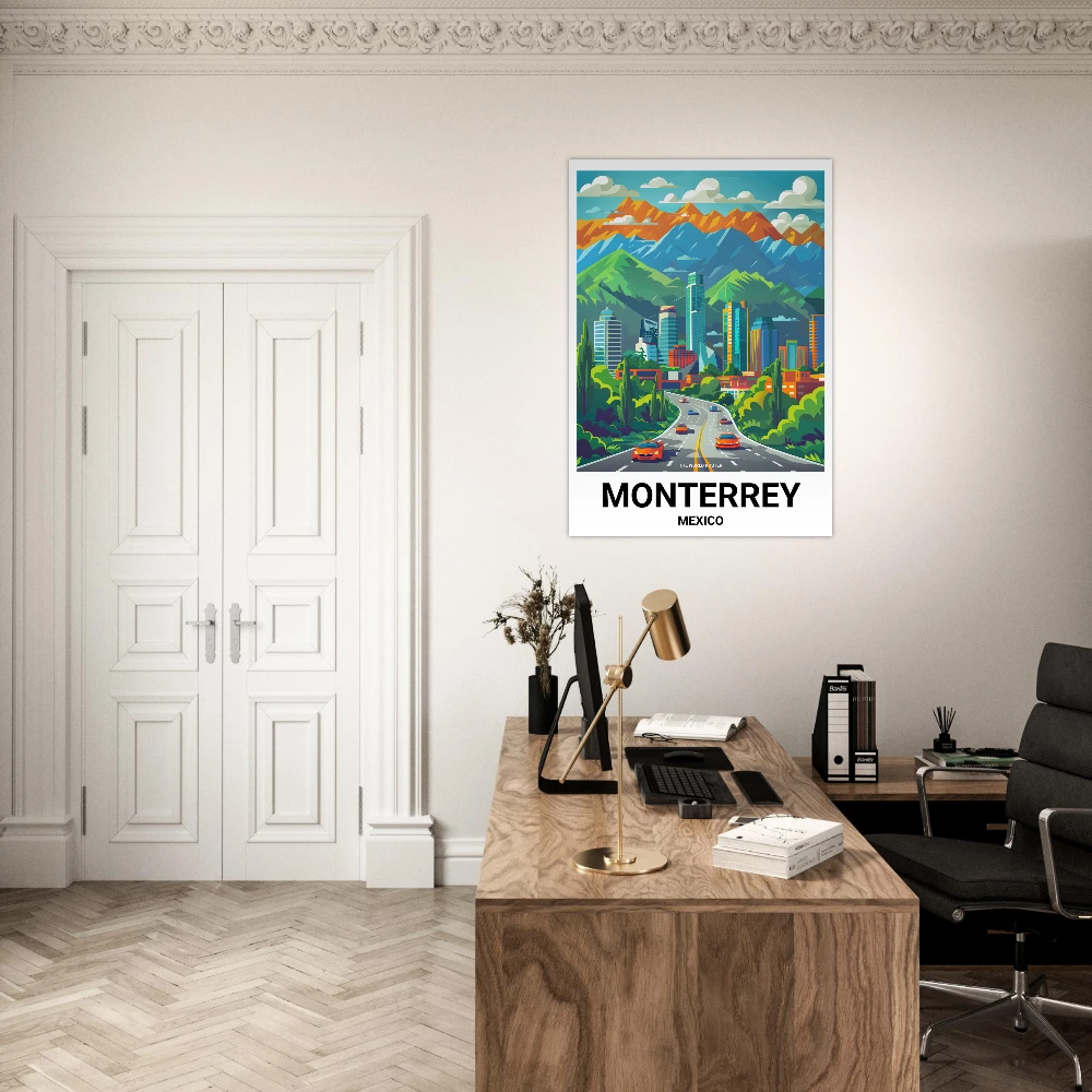 Affiche MONTERREY - Image 2 of 6