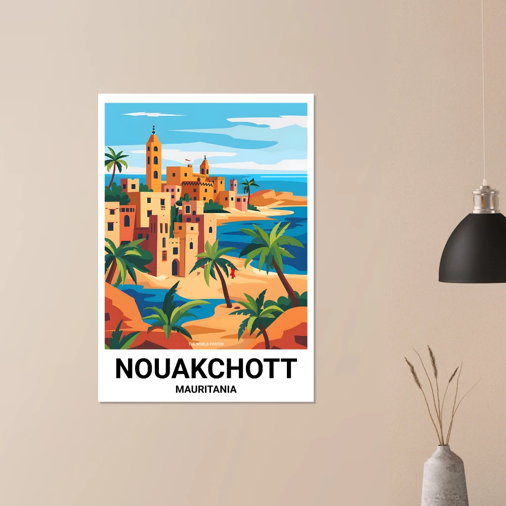 Affiche NOUAKCHOTT - Image 2 of 6