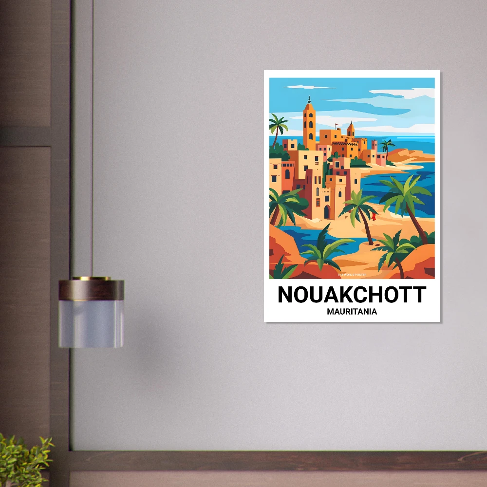 Affiche NOUAKCHOTT - Image 5 of 6
