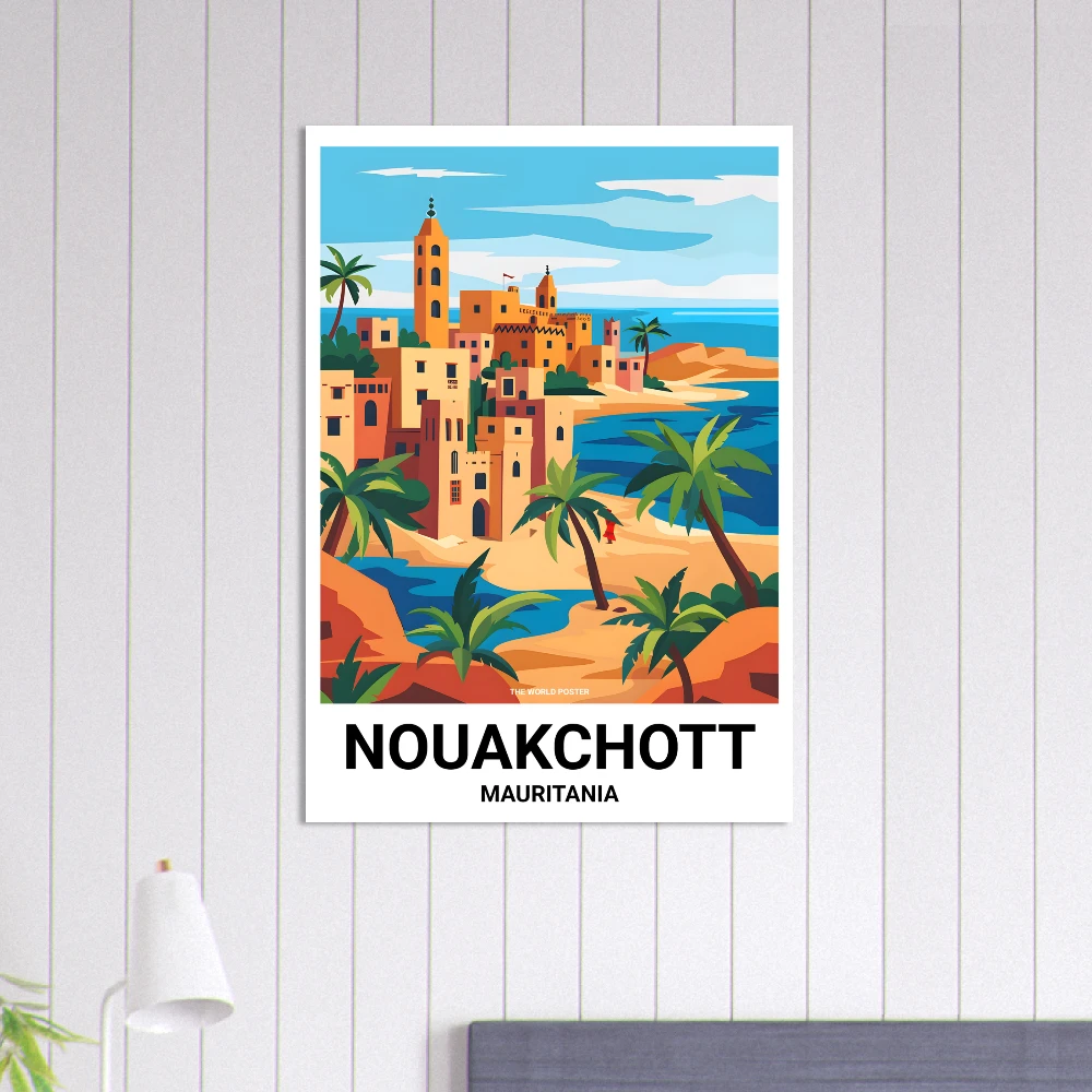 Affiche NOUAKCHOTT - Image 6 of 6